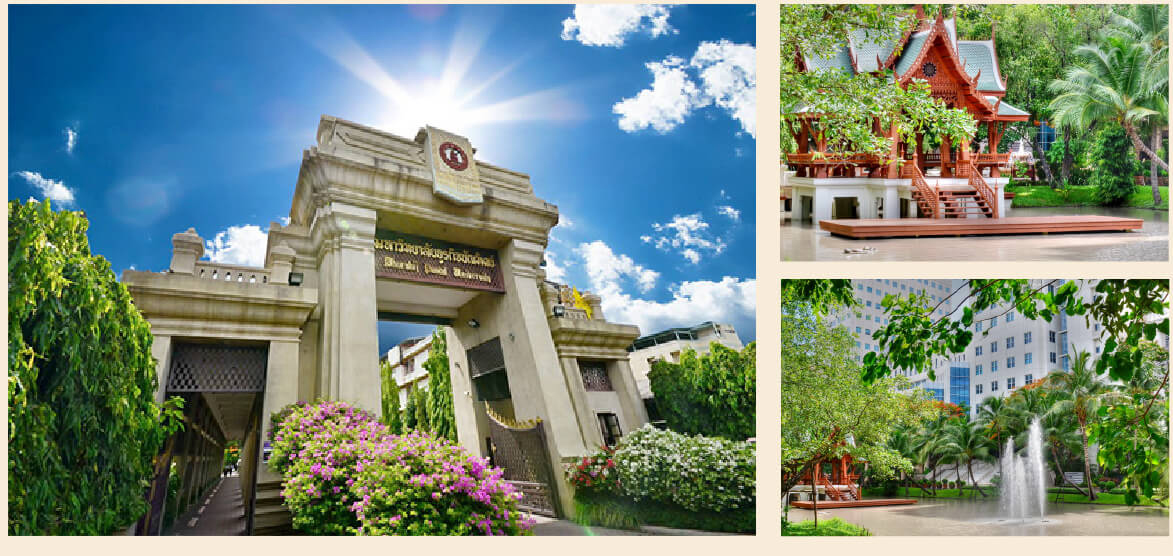 泰国博仁大学校园环境